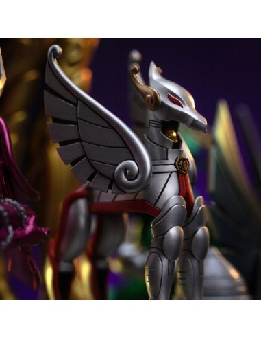 Saint Seiya - Art Scale Aries Mu Deluxe - Iron...