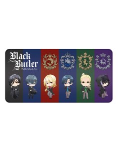Black Butler - Alfombrilla de ratón XXL Chibi & Emblem -