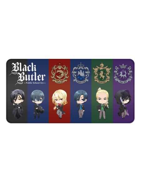 Black Butler - Alfombrilla de ratón XXL Chibi & Emblem -