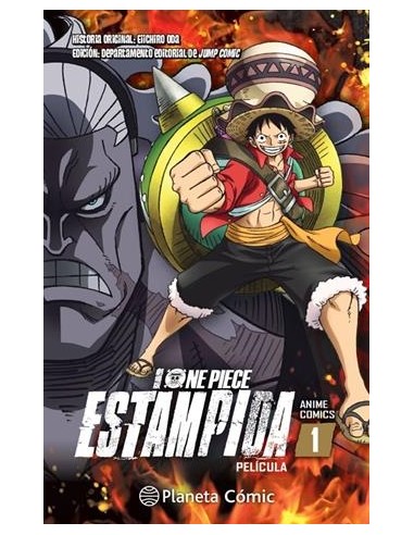 ONE PIECE ANIME COMICS Nº01: ESTAMPIDA