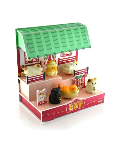 Roly Poly Cats Kenji - Modelos Kawaii Gatos...
