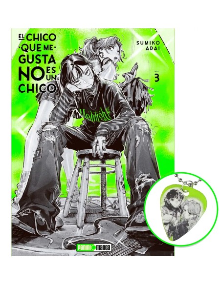 EL CHICO QUE ME GUSTA NO ES UN CHICOO Nº03 (EDICIÓN ESPECIAL PÚA / COLGANTE)