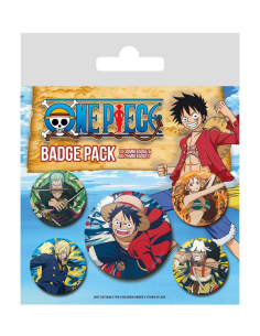 One Piece - Set 5 Pins - Pyramid International