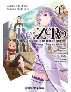 RE:ZERO (VOLUMEN 1): PRIMER DIA EN LA CAPITAL PARTE 1