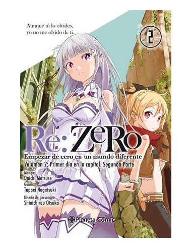 RE:ZERO (VOLUMEN 2): PRIMER DIA EN LA CAPITAL...