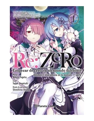 RE:ZERO (VOLUMEN 2): UNA SEMANA EN LA MANSION...