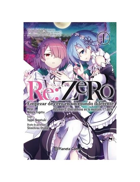 RE:ZERO (VOLUMEN 2): UNA SEMANA EN LA MANSION PARTE 1 (MANGA)