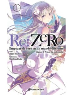 RE:ZERO NOVELA 01: PRIMER DIA EN LA CAPITAL