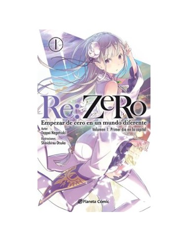 RE:ZERO NOVELA 01: PRIMER DIA EN LA CAPITAL