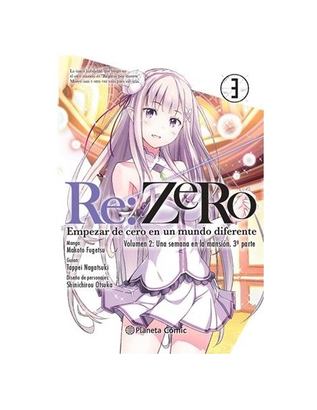 RE:ZERO (VOLUMEN 2): UNA SEMANA EN LA MANSION PARTE 3 (MANGA)