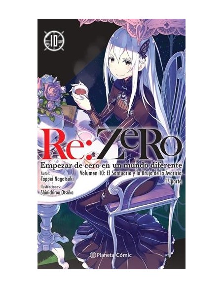 RE:ZERO NOVELA 10: EL SANTUARIO Y LA BRUJA DE LA