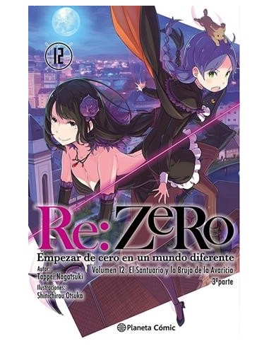RE:ZERO NOVELA 12: EMPEZAR DE CERO EN UN MUNDO...