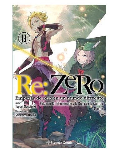 RE:ZERO NOVELA 13: EL SANTUARIO Y LA BRUJA DE...