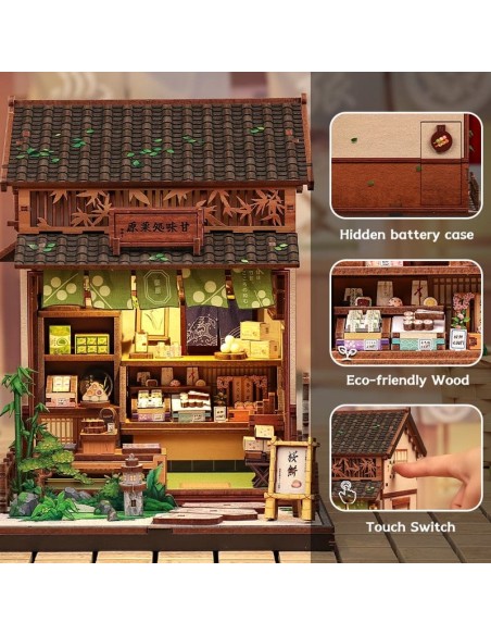 Maqueta - Model Kit Miniature House Kanmi-dokoro Kurihara - CuteBee