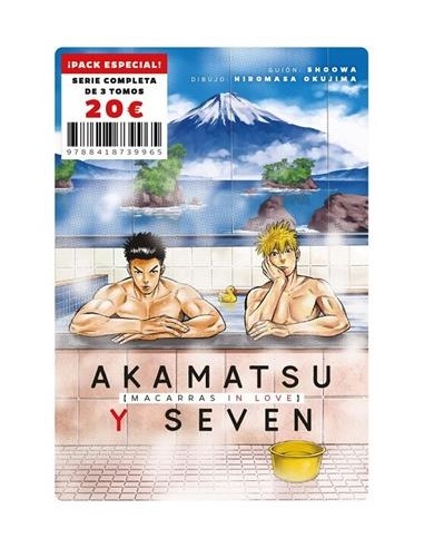AKAMATSU Y SEVEN, MACARRAS IN LOVE VOL.1-3...
