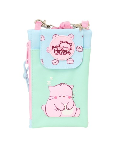 The Pink Cat - Monedero Portamovil - Pembe