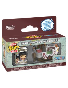 One Pice - Bitty POP Monkey D.Luffy and Thousand Sunny -...