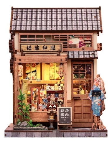 Maqueta  - Miniature House Sakura O Kimono Shop...