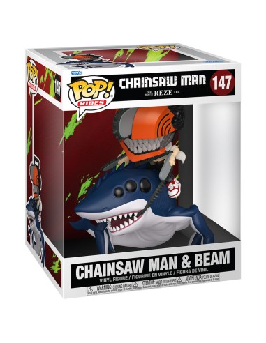 Chainsaw Man - POP Ride Deluxe Man & Beam - Funko