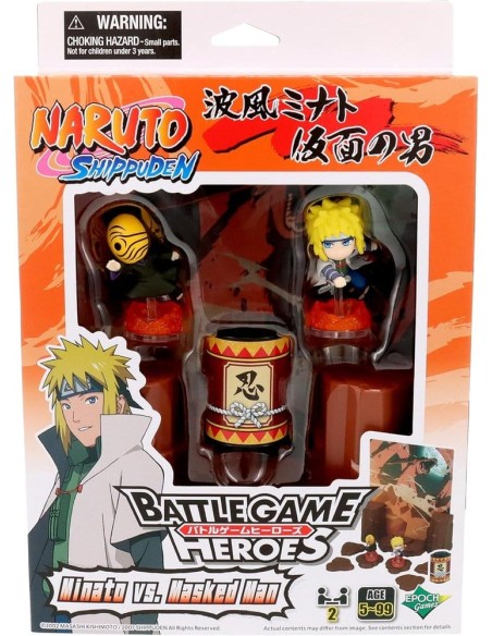 Naruto -  Minato vs. Masked Man juego - Epoch Toys