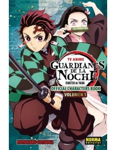 GUARDIANES DE LA NOCHE: OFFICIAL CHARACTER BOOK Nº01