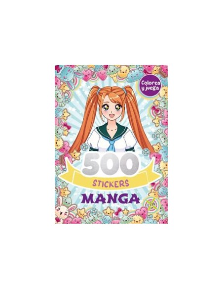 500 STICKERS MANGA
