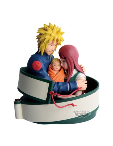 Naruto - Minato, Naruto & Kushina - Banpresto