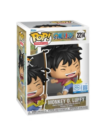 One Piece - POP! Vinyl Luffy w/Flag - Funko
