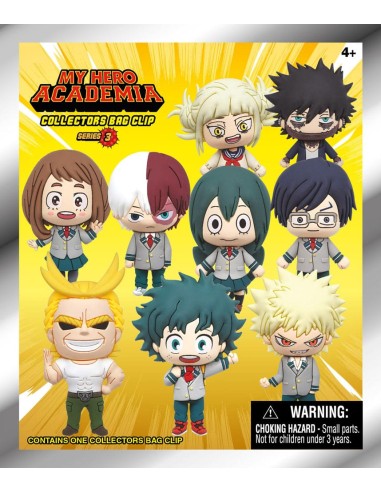 My Hero Academia - Colgantes PVC 3D Series 3 -...