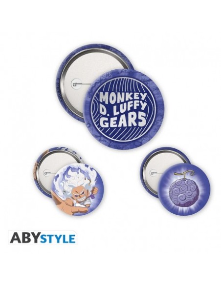 One Piece - Pack de 3 insignias - ABYstyle