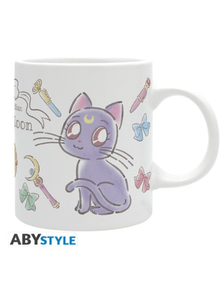 Sailor Moon - Taza Luna y Artemisa Chibi - ABYstyle
