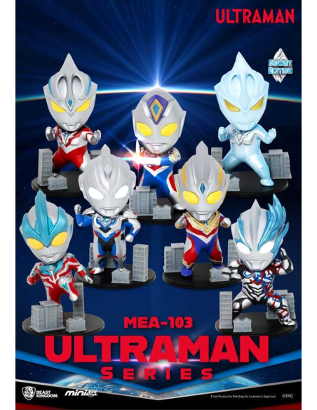 Ultraman - Figuras Mini Egg Attack Blind Box Ultraman Series 1 - Beast Kingdom Toys