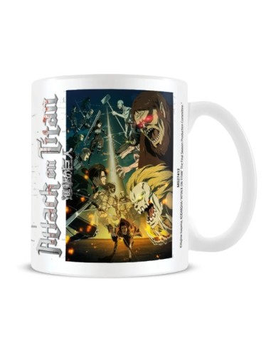 Shingeki no Kyojin - Taza Titanes - Pyramid...