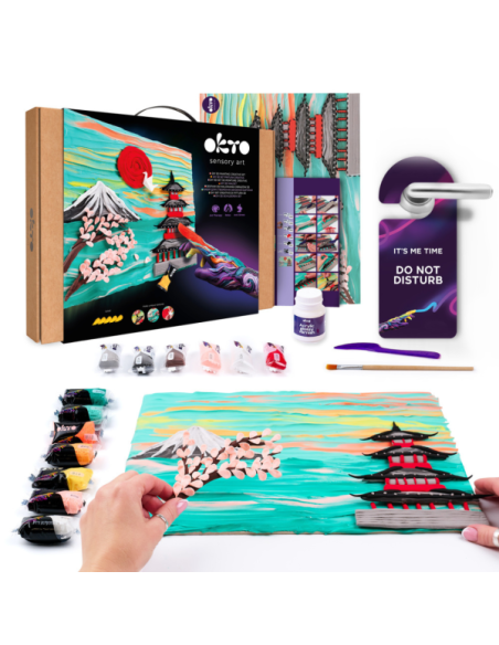 Set DIY - Pintura creativa 3D arte sensorial – Okyo