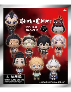 Black Clover - 3D Colgantes PVC Serie 1 - Monogram Int.