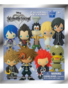 Kingdom Hearts - 3D Colgantes PVC Series 3 - Monogram Int.