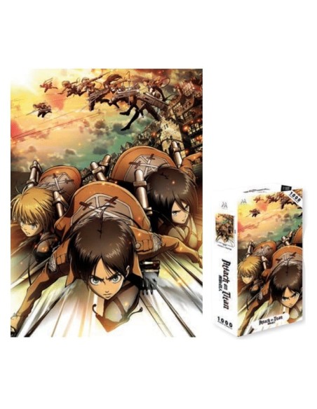 Shingeki no Kyojin - Rompecabezas de 1000 piezas - Plastoy