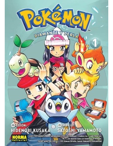 POKEMON: DIAMANTE Y PERLA Nº01 (REEDICION)
