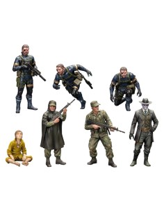 Metal Gear Solid - Ground Zero Set minifguras - Kotobukiya