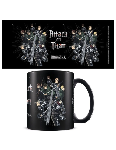 Shingeki no Kyojin - Taza Personajes - Piramid