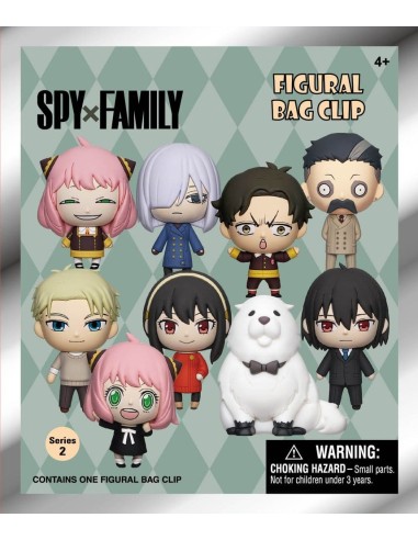 Spy x Family - Colgantes 3D Serie 2 - Monogram...