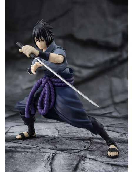 Naruto - Sasuke Uchiha Solitary Shinobi - S.H.Figuarts