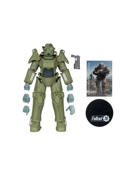 Fallout 76 - T-45 Military Armor (Red Platinum Edition) - McFarlane Toys