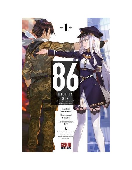 86 EIGHTY SIX (NOVELA) Nº01