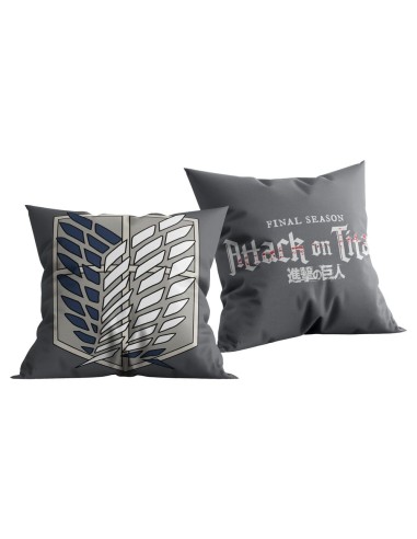 Shingeki no Kyojin - Almohada Grau 40x40 -...