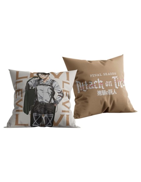 Shingeki no Kyojin - Almohada Levi 40x40 - Halantex