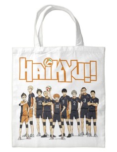 Haikyu!! - Bolsa de tela Blanco - Halantex