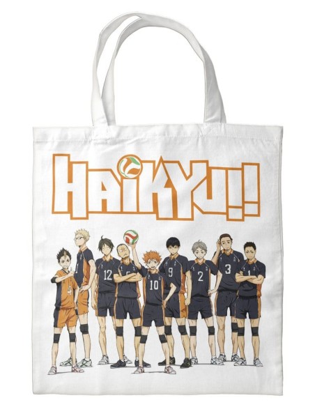 Haikyu!! - Bolsa de tela Blanco - Halantex