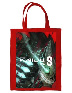 Kaiju No.8 - Bolsa de tela Rojo - Halantex