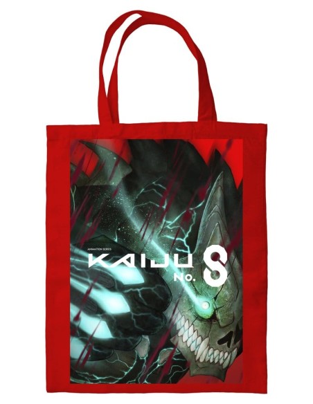 Kaiju No.8 - Bolsa de tela Rojo - Halantex